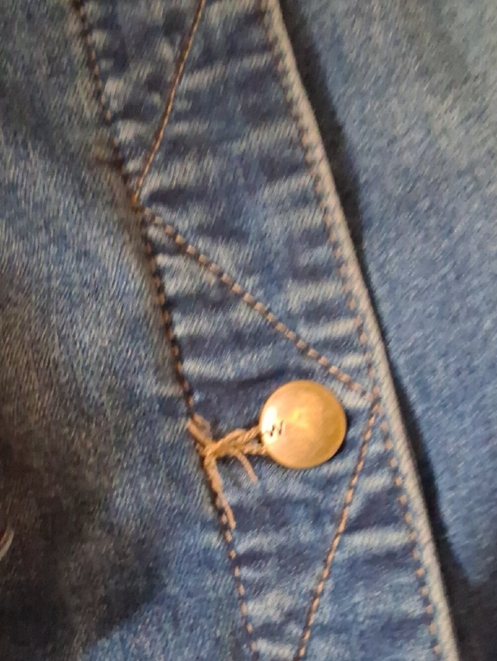 Westport Two-Tone Blue Denim Jacket - Picture 3 of 5